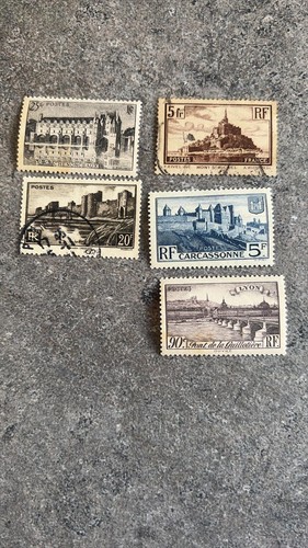 E456 vintage french postage - e456-vintage,