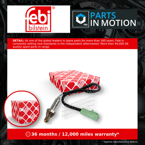 Lambda sensor 176363 - sensor, febi