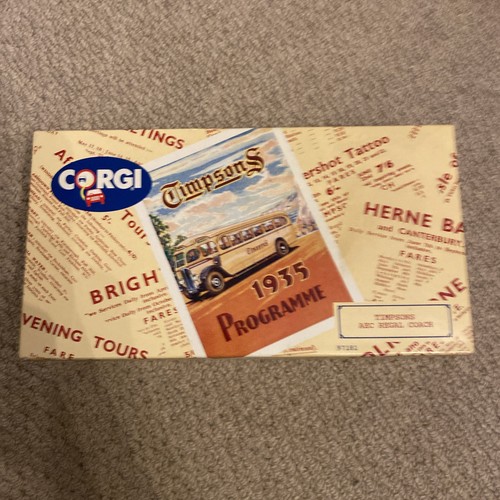 1991 corgi timpsons 1935 - corgi, aec