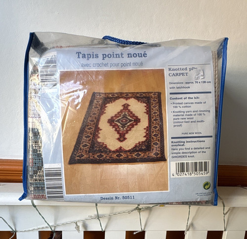 Vintage diy rug latch - rug, hook