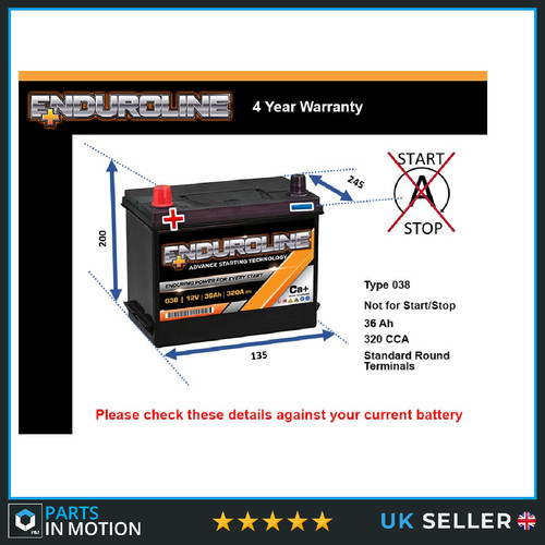 Battery fits rover mini 3 - battery,