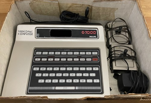 Boxed philips g7000 videopac - boxed,