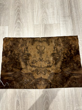 Burr Walnut - 2 NATURAL WOOD Sheets - Marquetry- 2 @ 350mm x 270mm each - (142)