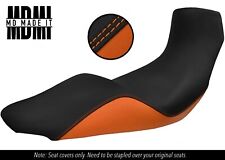 FITS TRIUMPH TIGER 1050 07-12 CUSTOM GRIP VINYL SEAT COVER DSG2 BLACK ORANGE