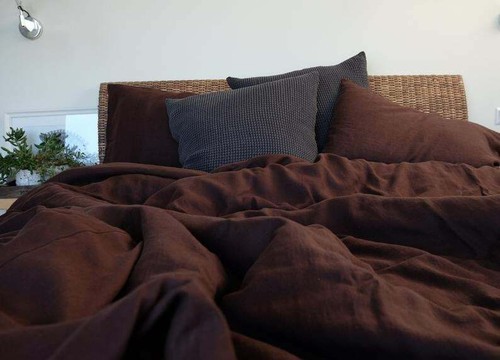 Linen duvet cover - duvet,