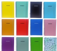 A4/A5 Notepad Spiral Poly