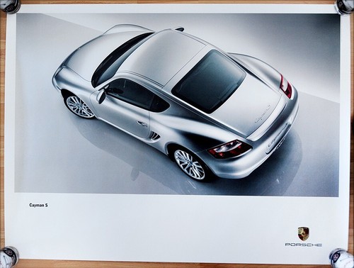 Porsche promotional poster - promotional,