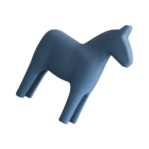 Wooden horse decor - wooden,