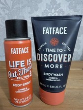 Fat Face Life Is Out There Body Spray 125ml + Time To Discover Body Wash 150ml