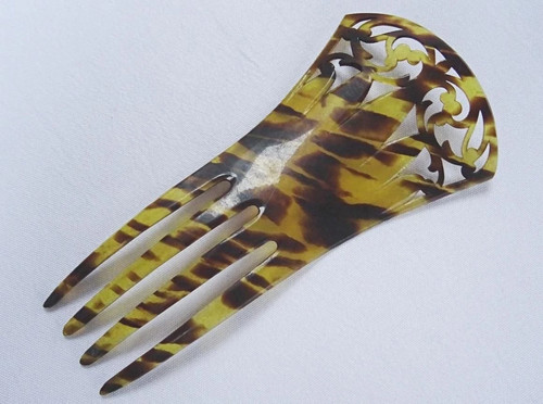 Antique hair comb edwardian - hair,