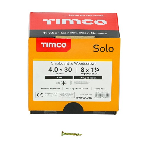1000pcs solo woodscrew x - solo,