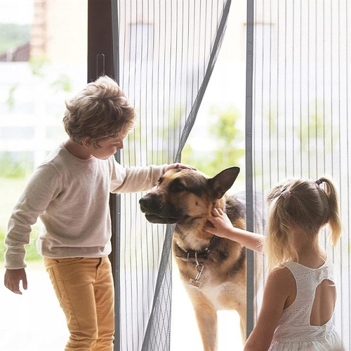 Magic curtain door mesh - curtain,