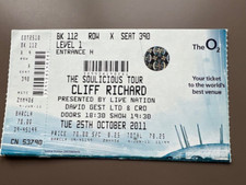 CLIFF RICHARD O2 LONDON