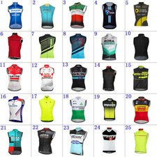 Mens Cycling Team Vests