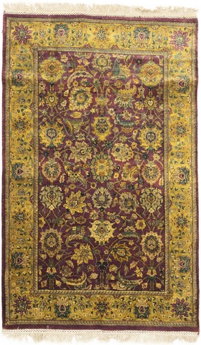 Handmade 4x6 floral oriental - 4x6,