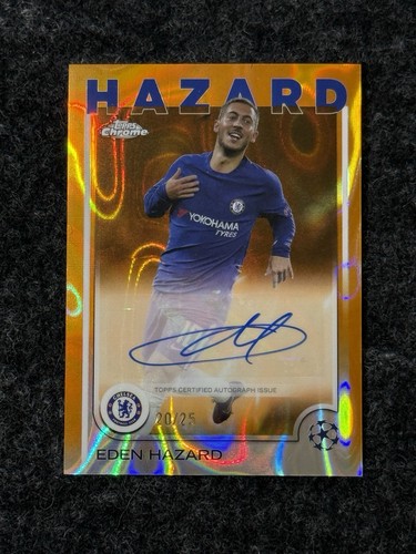 Topps chrome uefa eden - topps, hazard