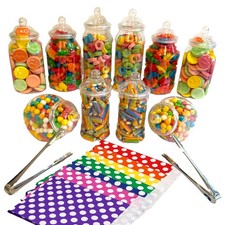 Plastic sweet jar - sweet, pack