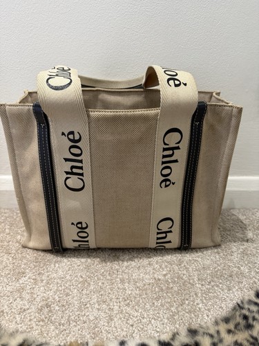 Authentic chloe woody - woody, tote
