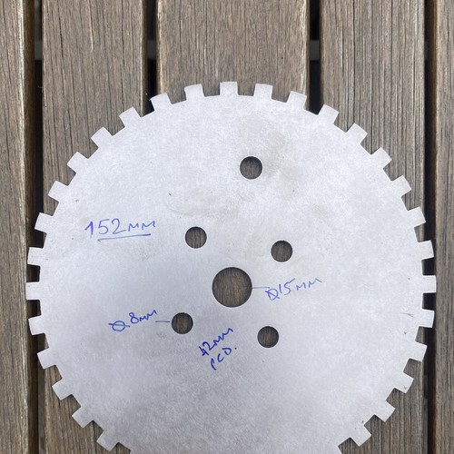 Trigger wheel 152mm - wheel, /