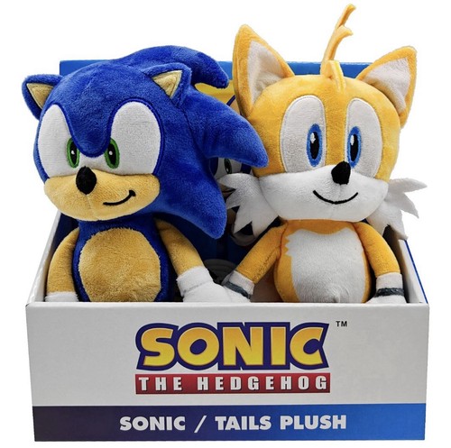 Sonic the hedgehog plush 2pk - the,
