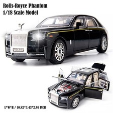 Rolls-Royce Phantom 1:18 Scale Diecast Vehicle Model Car Toy Collectio