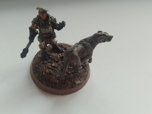 Imperial officer and hound - imperial,