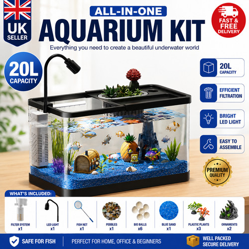 20l aquarium fish tank - 20l,