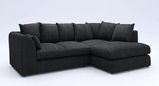corner sofa jumbo cord & 3+2