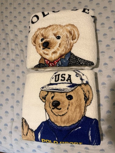 Vtg 90s polo bear ralph - polo, lauren