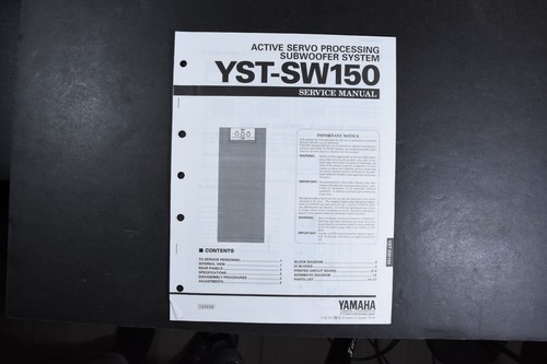 Yamaha yst sw150 subwoofer - yamaha,