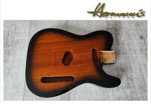 Tele roasted swamp ash body - swamp, 3