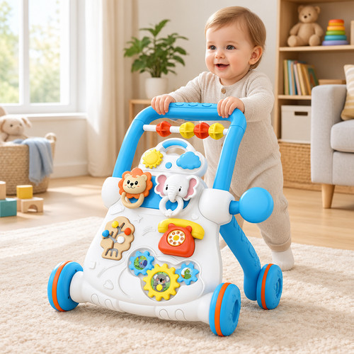 Baby walker push - push, along