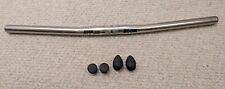 Zoom 170 Flat Bars 560mm 6000-Al-Butted Retro MTB with Original Bar End Plugs