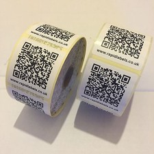 1000 x QR CODE LABELS Scans