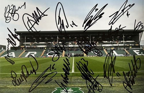 Plymouth argyle signed - signed, a4