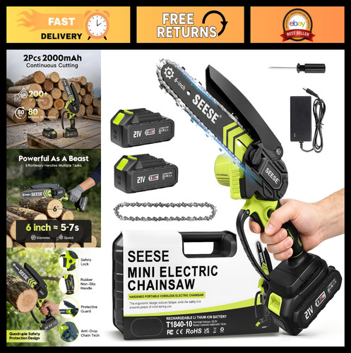 Cordless mini chainsaw - cordless,