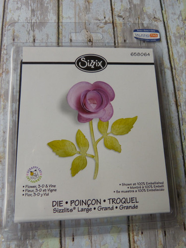 Sizzix sizzlits large - large, 3d