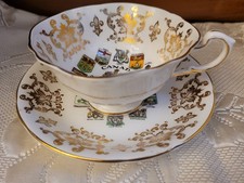 Canada Paragon Fine Bone China Tea Cup & Saucer Coats of Arms & Emblems England