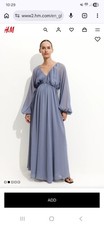 Mama balloon sleeved maxi