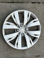 PEUGEOT 208 15" WHEEL TRIM X 1 HUB CAP GENUINE 9673846677