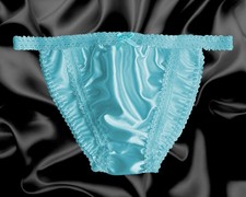 Soft Satin Sissy Frilly Lace