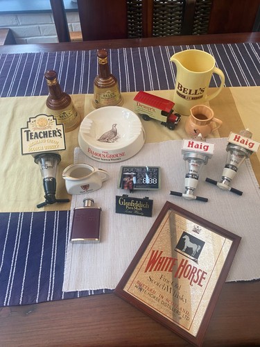 Vintage whisky collectables - vintage,