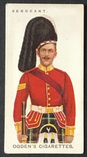 Ogden’s Soldiers Of The King (series of 50) Card Number 43 Seaforth Highlanders