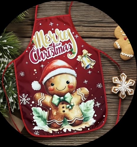 Christmas apron festive - christmas,