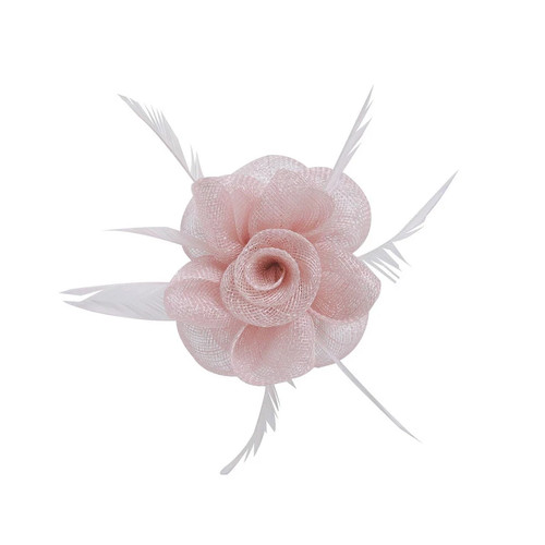 Small feather flower hair - feather,