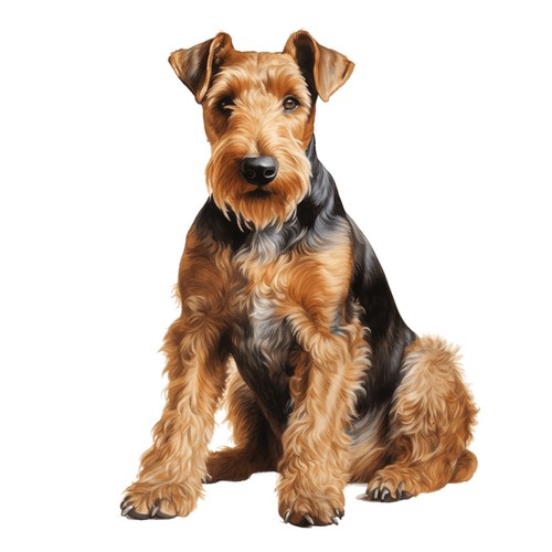 Stickers airedale terrier - stickers,