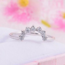 1.6ct Round Cut Moissanite