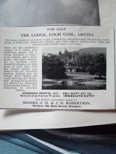 Ot19 ephemera 1949 house - ot19,