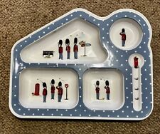 Cath Kidston Plastic Food Tray/Plate Kids Melamine Beefeater Guard -  29 x 23cm