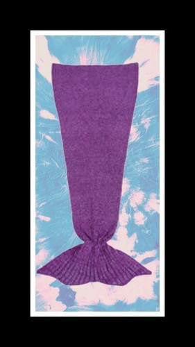 Cozy knit mermaid - mermaid, blanket